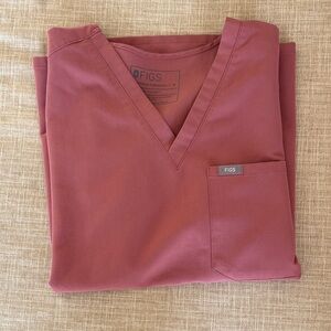 Figs Short-sleeved Scrub Top